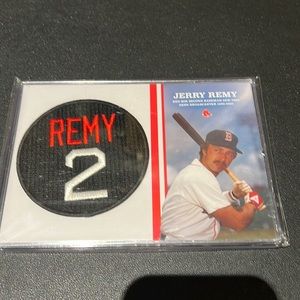 New Jerry Remy Collectors Patch/ MemoryCard